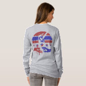 統一の手 Tシャツ (裏面フル)