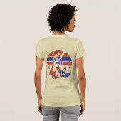 統一の手 Tシャツ (裏面フル)