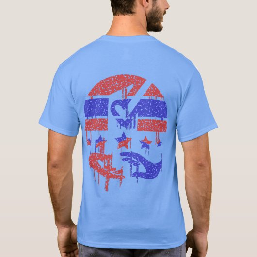 統一の手 Tシャツ (裏面)