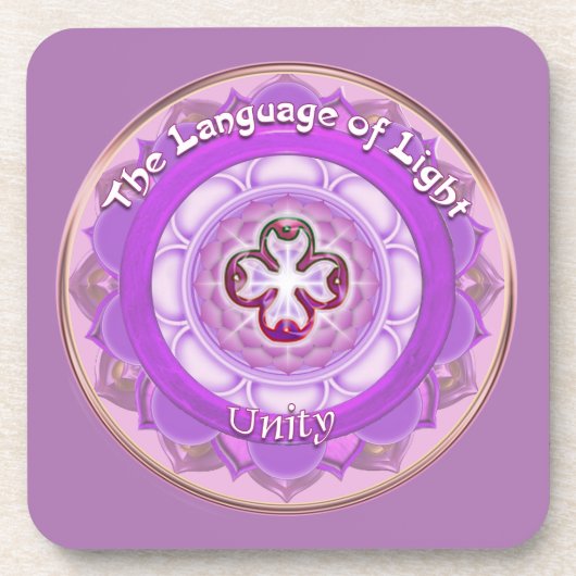 統一の第三眼の象徴 コースター (正面)