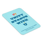 統一はあなたから始まる マグネット (右側)