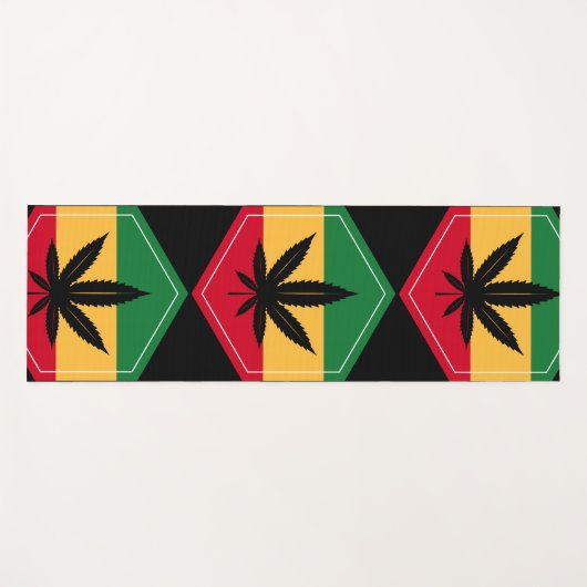 統一は平和 ヨガマット (正面(横))