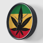 統一は平和 壁時計 (傾斜)