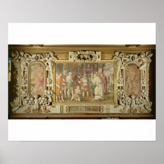 統一州，装飾の詳細 ポスター (正面)