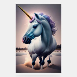 統一錯覚パルス – Unicorn アクリルサイン