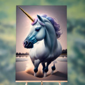 統一錯覚パルス – Unicorn アクリルサイン (ニュートラル)