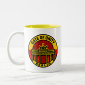 統一門 ツートーンマグカップ (左)