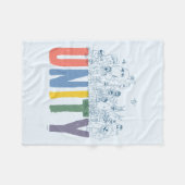 統一 フリースブランケット (正面(横))