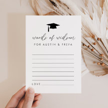 統合された知恵のカードの卒業式