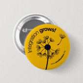 統合はボタンを育てます 缶バッジ (正面&裏面)