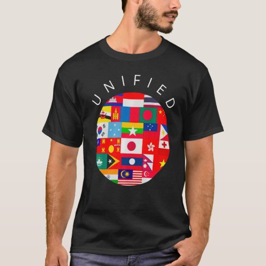 統合サポートAapiコミュニティAsian Month Tシャツ (正面)