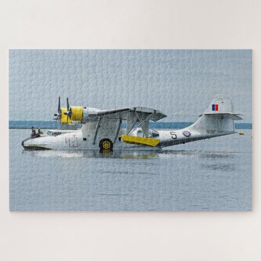 統合型PBY カタリナ - N9767 ヴィンテージ航空機 ジグソーパズル (横)