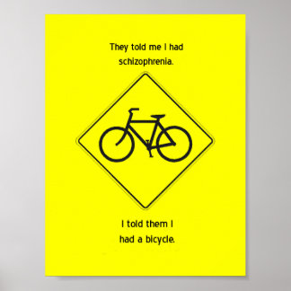 「統合失調症だと言われた」ポスター ポスター
