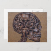 統合失調症の解剖学 ポストカード (正面/裏面)