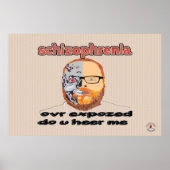 統合失調症 ポスター (正面)