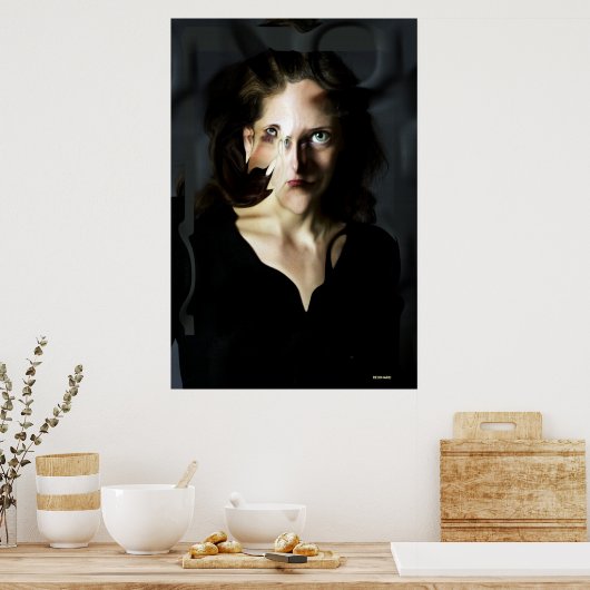 統合失調症 ポスター (キッチン)