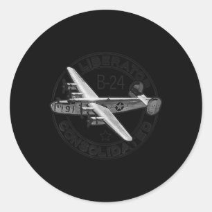 統合B-24リベレーター第2次世界大戦米国軍隊航空機 ラウンドシール