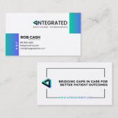 統合HCTビズカード 名刺 (正面/裏面)