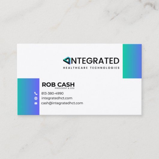 統合HCTビズカード 名刺 (正面)