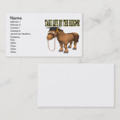 統治によって生命を取って下さい 名刺 (正面/裏面)