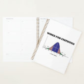 統計のための有線Statsベル曲線ユーモア プランナー手帳 (ディスプレー)