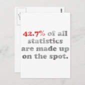 統計の構成 ポストカード (正面/裏面)