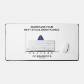 統計の重要度の統計を表示 デスクマット (キーボード&マウス)