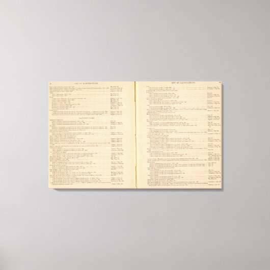 統計アトラス1900 9 キャンバスプリント (正面)