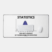 統計アートの直感的な形式化の科学 デスクマット (キーボード&マウス)