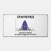 統計アートの直感的な形式化の科学 デスクマット (正面)