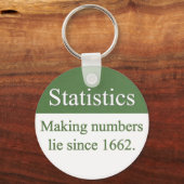 統計キーチェーン キーホルダー (正面)