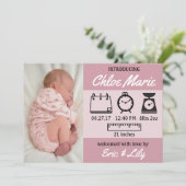 統計ベビー発表 案内状 (スタンド正面)