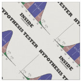 統計ユーモア内の仮説テスター ファブリック (クローズアップ)