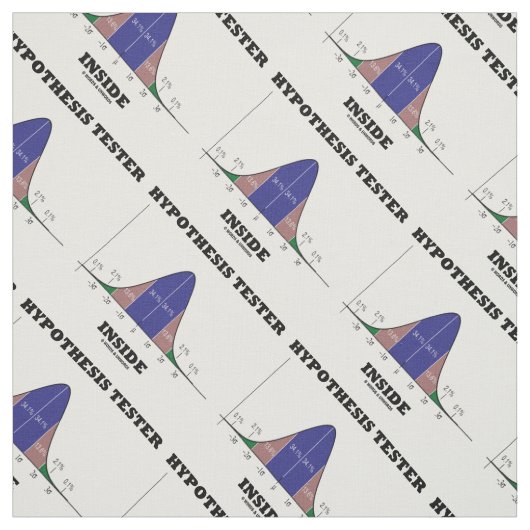 統計ユーモア内の仮説テスター ファブリック (見本)