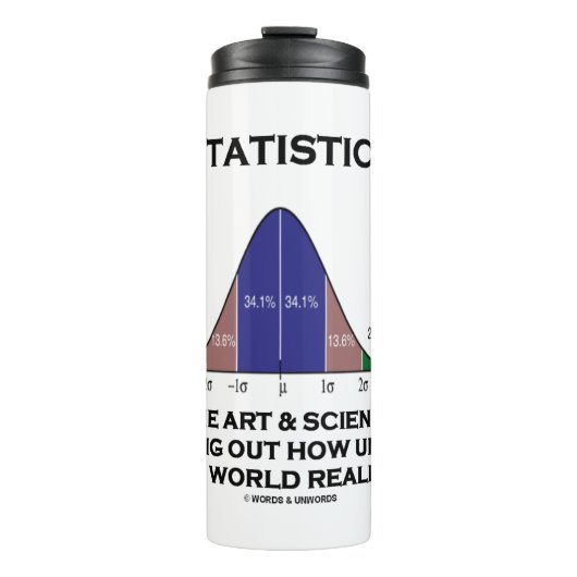 統計不確実を見つける芸術と科学 タンブラー (正面)