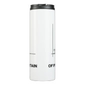 統計不確実を見つける芸術と科学 タンブラー (裏面)