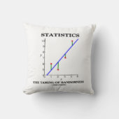 統計乱数統計ユーモアの音 クッション (正面)