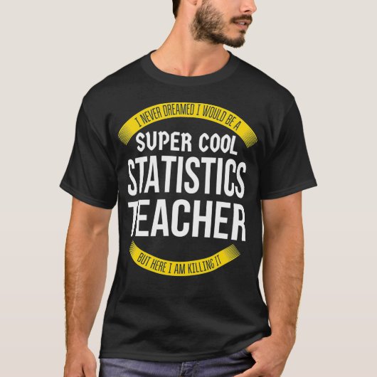 統計先生おもしろい贈答品賞 Tシャツ (正面)