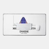 統計内の平均の考え方ギークユーモア デスクマット (キーボード&マウス)