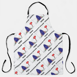 統計外のアウトリアユーモア エプロン