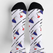 統計外のアウトリアユーモア ソックス (上部)