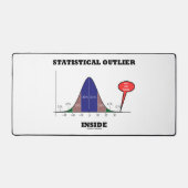 統計外のアウトリアユーモア デスクマット (正面)