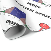 統計外のアウトリアユーモア ラッピングペーパー (ロールコーナー)