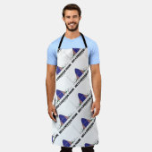 統計学的な感じユーモアにすぎない エプロン (着用した状態)