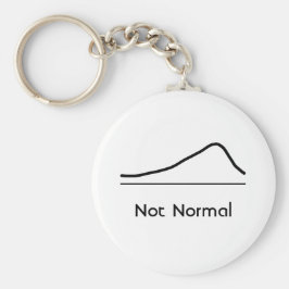 統計愛好家のキーチェーンでは正常ではない キーホルダー