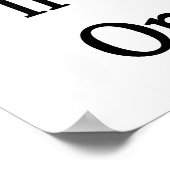 統計感謝していには、いつか私は金持ちになるだろう ポスター (角)