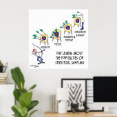 統計漫画9225 ポスター (ホームオフィス)