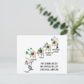 統計漫画9225 ポストカード (スタンド正面)