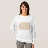 統計的な地図書1900 9 Tシャツ (正面フル)