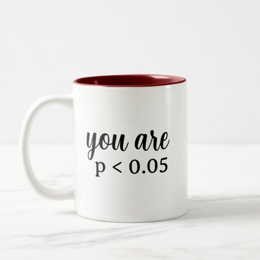 統計的に有意です P < 0.05 ツートーンマグカップ (左)